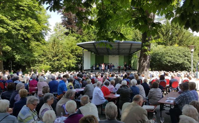 Ökum. Gottesdienst im Stadtpark in Rheine